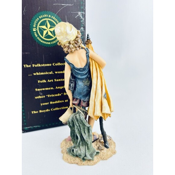 2001 Boyds Bears Folkstone Collection Edna B Sungoddess Life’s a Beach Figurine - Picture 5 of 10